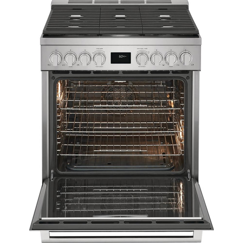  Electrolux 30-inch Freestanding Gas Range with Convection Technology ECFG3068AS IMAGE 5