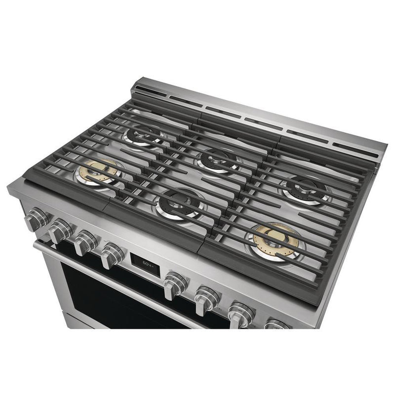  Electrolux 36-inch Freestanding Gas Range with Convection Technology ECFG3668AS IMAGE 5