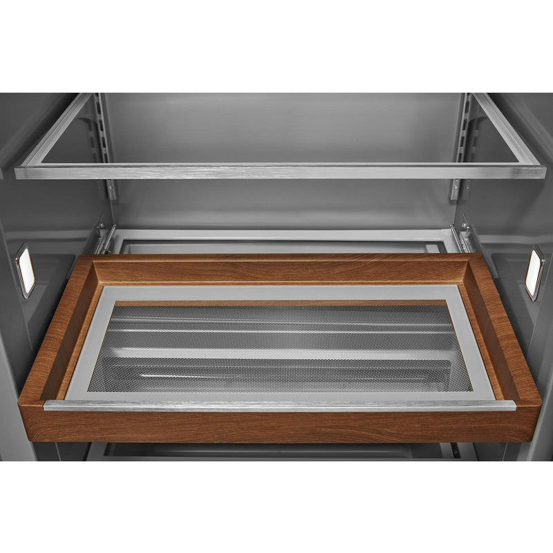  KitchenAid 42-inch, 25.1 cu. ft. Built-in Side-by-Side Refrigerator with External Water and Ice Dispensing System KBSD702MPS IMAGE 16