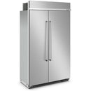  KitchenAid 48-inch, 30 cu. ft. Built-in Side-by-Side Refrigerator with Internal Ice Maker KBSN708MPS IMAGE 3