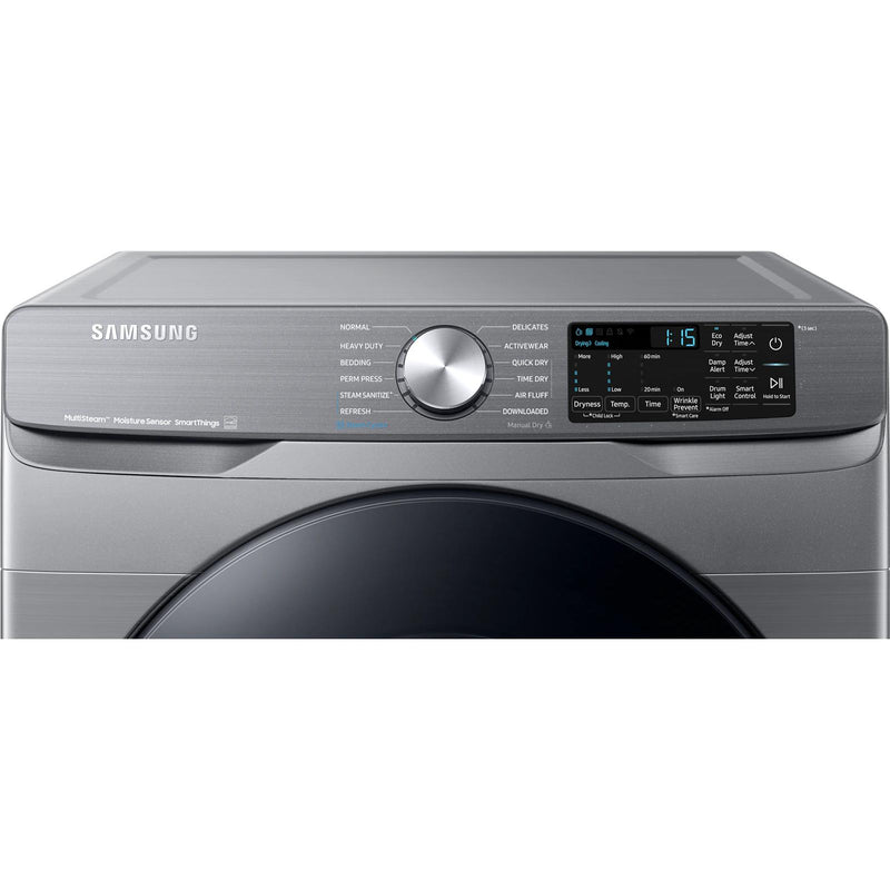  Samsung 7.5 cu. ft. Electric Dryer with Multi Steam DVE45B6305P/AC IMAGE 5
