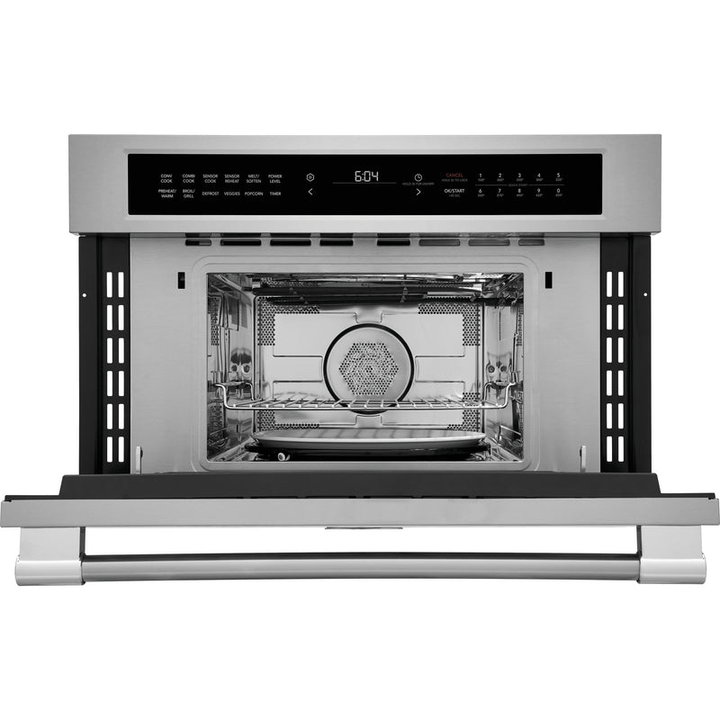  Frigidaire Professional 30-inch, 1.6 cu.ft. Built-in Microwave Oven with Convection PMBD3080AF IMAGE 2