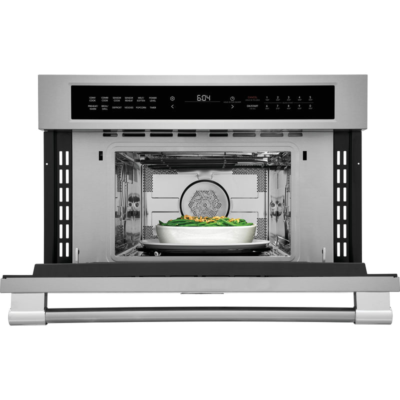  Frigidaire Professional 30-inch, 1.6 cu.ft. Built-in Microwave Oven with Convection PMBD3080AF IMAGE 3