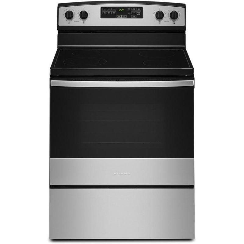  Amana 30-inch Freestanding Electric Range YAER6603SMS IMAGE 1