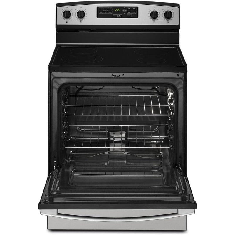  Amana 30-inch Freestanding Electric Range YAER6603SMS IMAGE 2