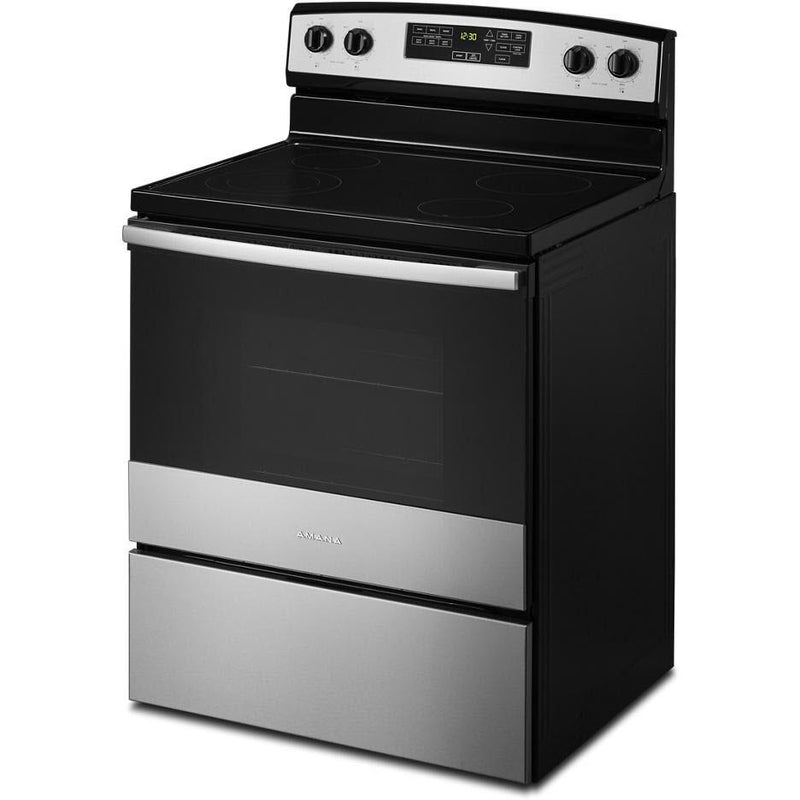  Amana 30-inch Freestanding Electric Range YAER6603SMS IMAGE 5