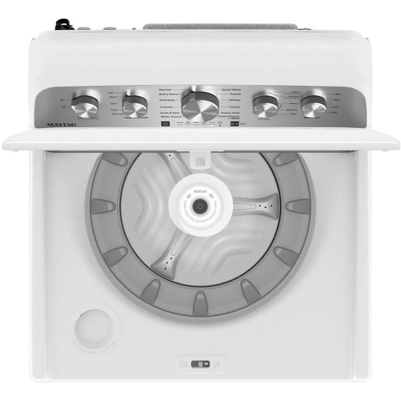  Maytag 5.2 cu. ft. Top Loading Washer with Power™ Agitator MVW5035MW IMAGE 2