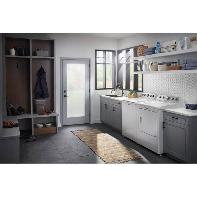  Maytag 5.2 cu. ft. Top Loading Washer with Power™ Agitator MVW5035MW IMAGE 8