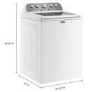  Maytag 5.5 cu. ft. Top Loading Washer with Power™ Impeller MVW5430MW IMAGE 5