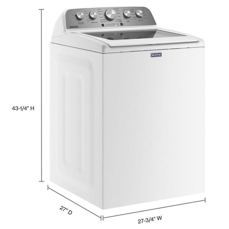  Maytag 5.5 cu. ft. Top Loading Washer with Power™ Impeller MVW5430MW IMAGE 5