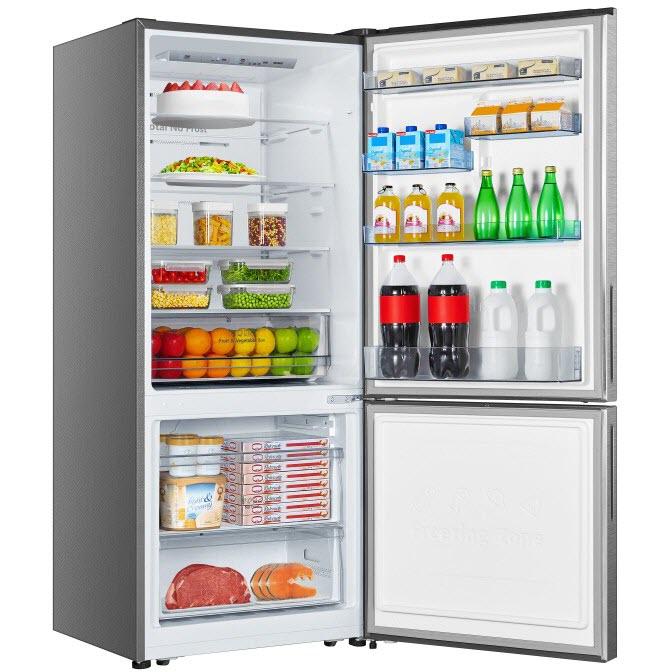  Hisense 27.7-inch, 14.7 cu. ft. Bottom Freezer Refrigerator RB15A2CSE IMAGE 6