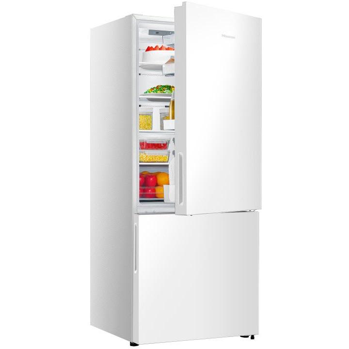  Hisense 27.7-inch, 14.7 cu. ft. Bottom Freezer Refrigerator RB15A2CWE IMAGE 2