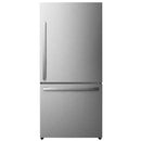  Hisense 31-inch, 17 cu.ft. Counter-Depth Bottom Freezer Refrigerator RB17A2CSE IMAGE 1