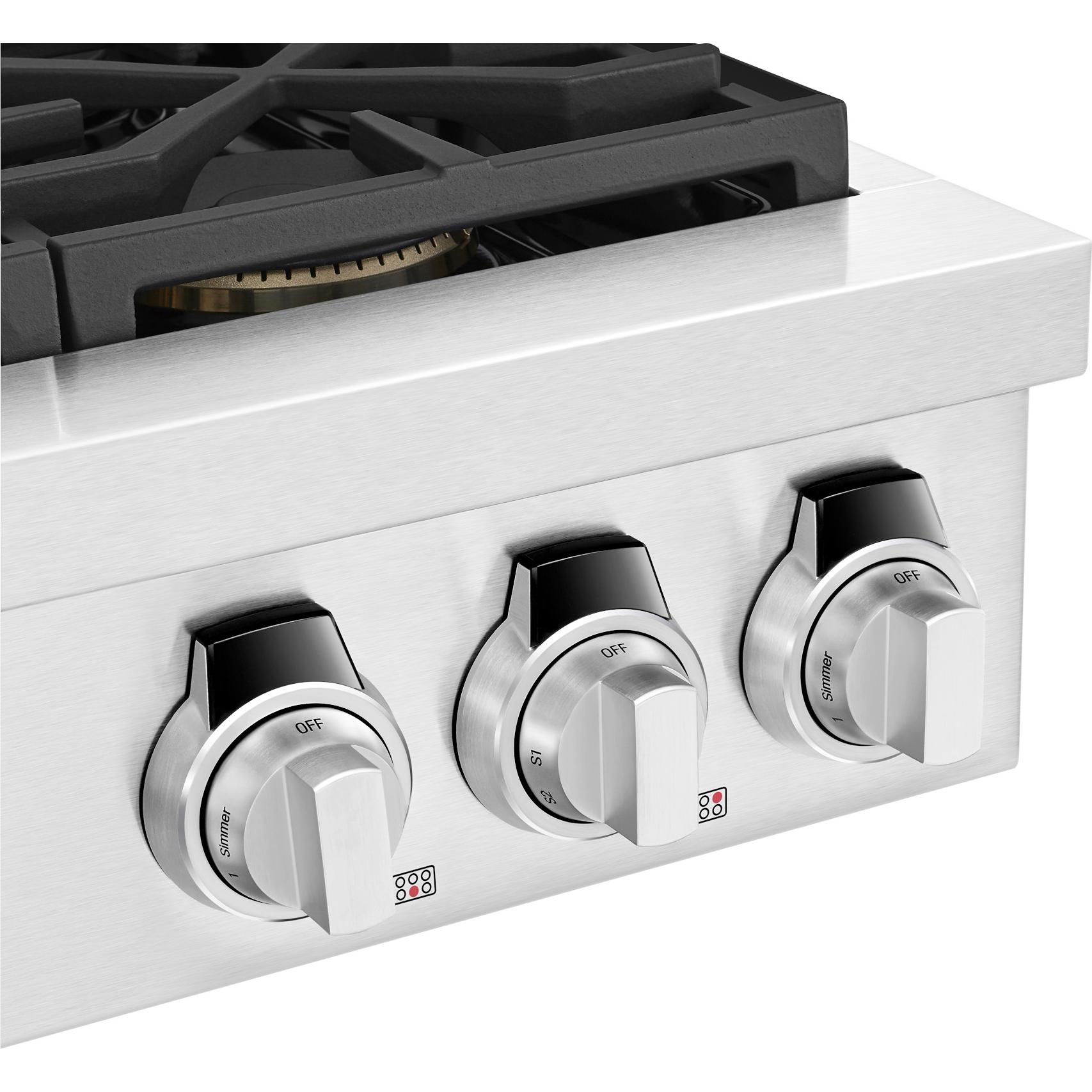  Signature Kitchen Suite 36-inch Built-in Gas Rangetop SKSRT360S IMAGE 14