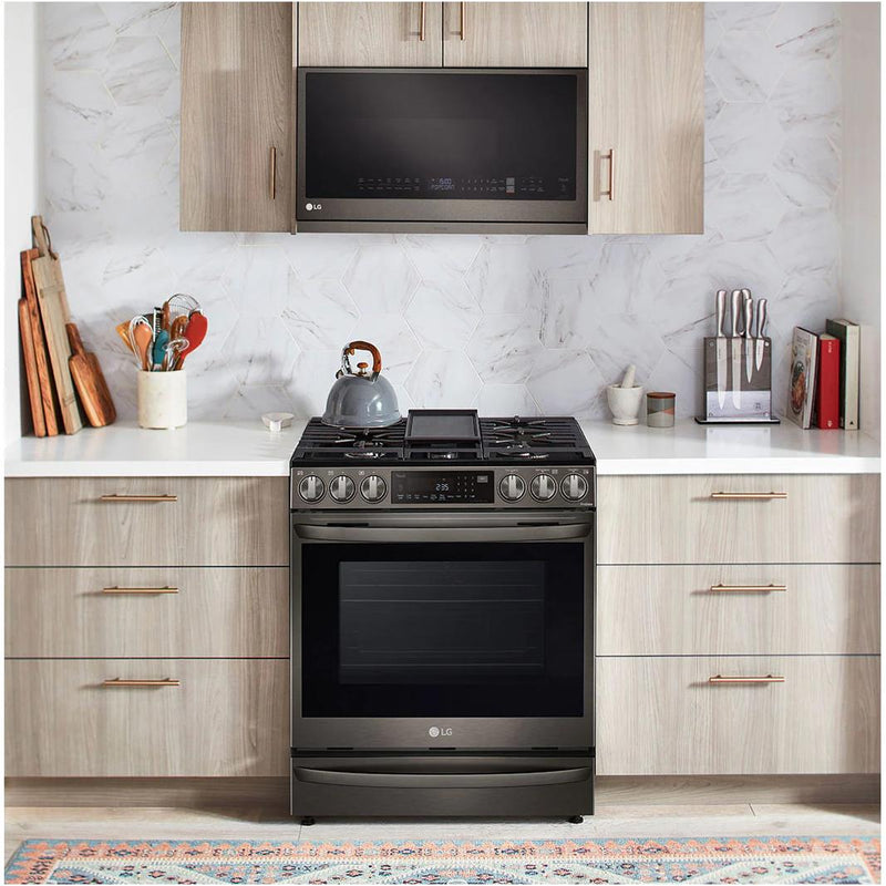  LG 2.1 cu. ft. Wi-Fi Enabled Over-the-Range Microwave Oven with EasyClean® MVEL2137D IMAGE 10