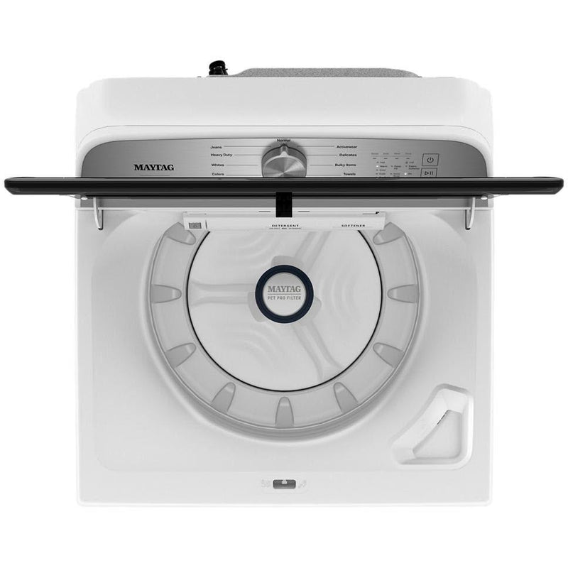  Maytag 5.5 cu. ft. Top Loading Washer with Pet Pro System TL MVW6500MW IMAGE 7