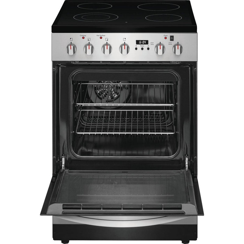  Frigidaire 24-inch Freestanding Electric Range FCFE242CAS IMAGE 3