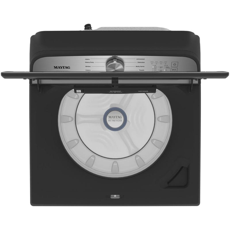  Maytag 5.5 cu. ft. Top Loading Washer with Pet Pro System TL MVW6500MBK IMAGE 4