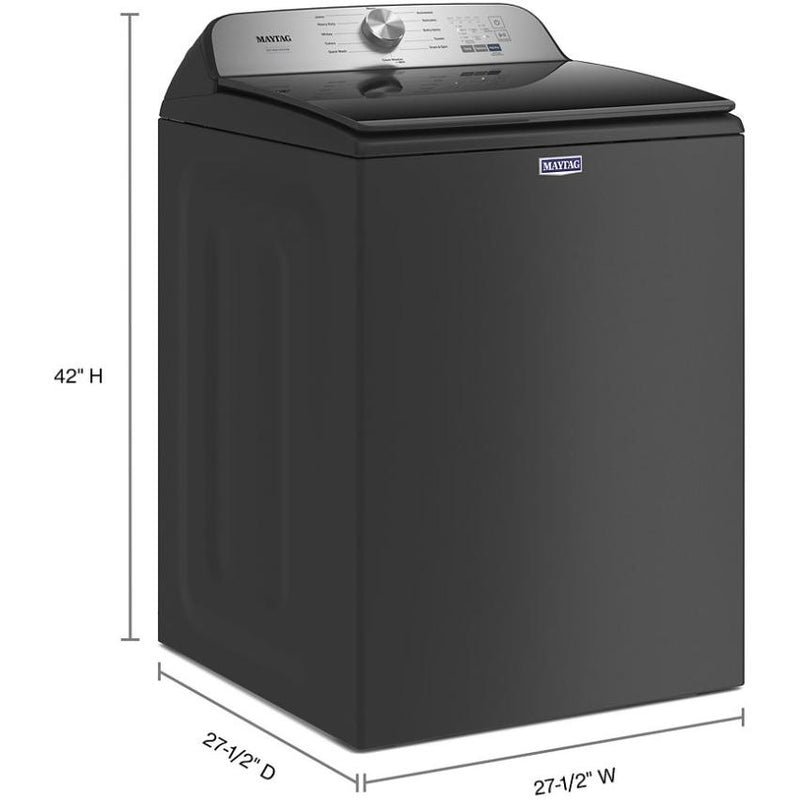  Maytag 5.5 cu. ft. Top Loading Washer with Pet Pro System TL MVW6500MBK IMAGE 5