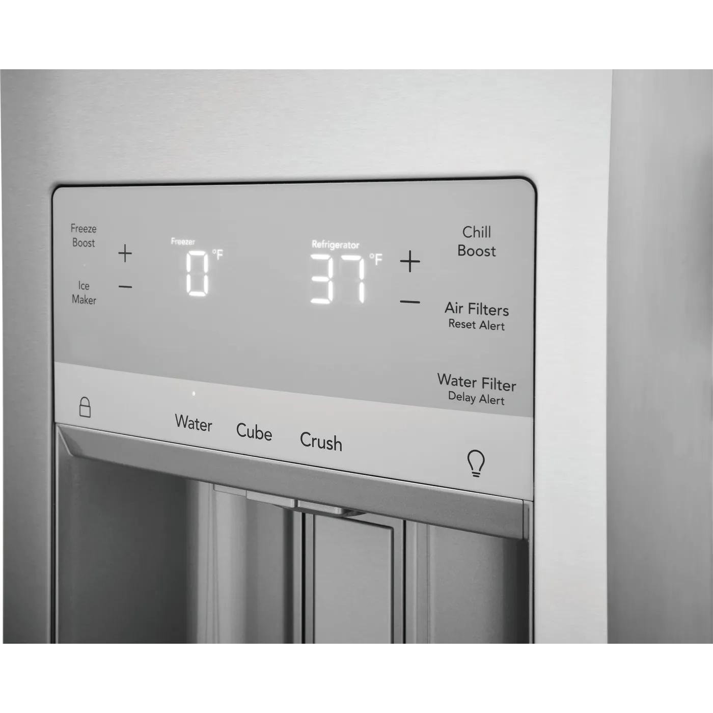  Frigidaire Gallery 21.5 Cu. Ft. Counter-Depth 4-Door French Door Refrigerator GRMC2273CF IMAGE 6