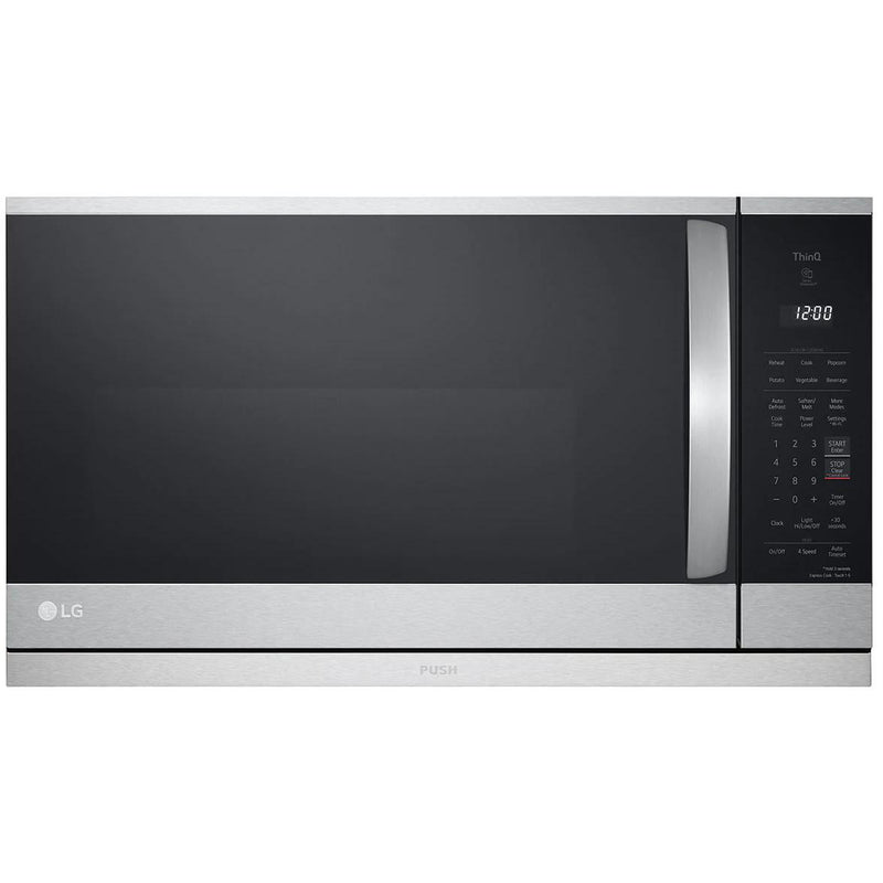  LG 30-inch, 2.1 cu. ft. Over-the-Range Microwave Oven with ExtendaVent® 2.0 MVEL2125F IMAGE 1