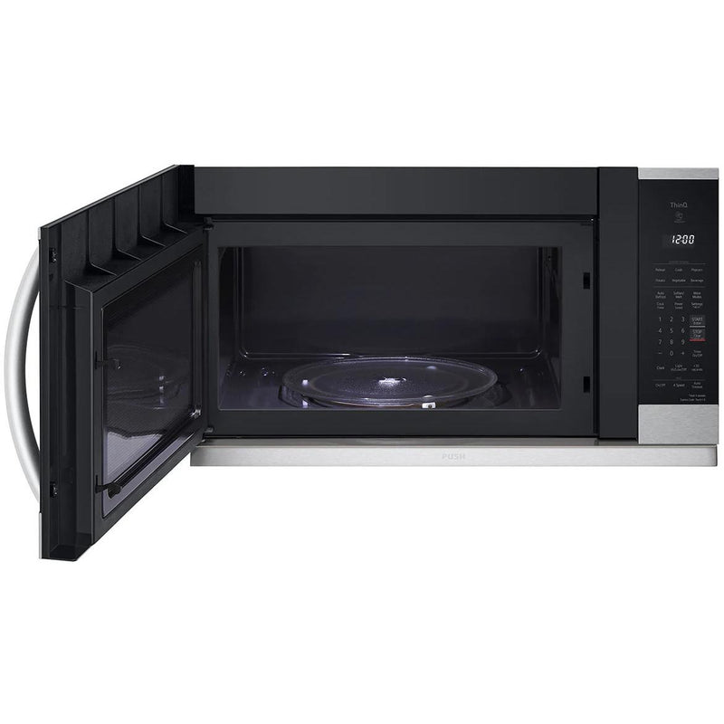  LG 30-inch, 2.1 cu. ft. Over-the-Range Microwave Oven with ExtendaVent® 2.0 MVEL2125F IMAGE 4