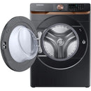  Samsung 5.8 cu. ft. Smart Front Loading Washer with Super Speed Wash and Steam WF50BG8300AV/US IMAGE 2
