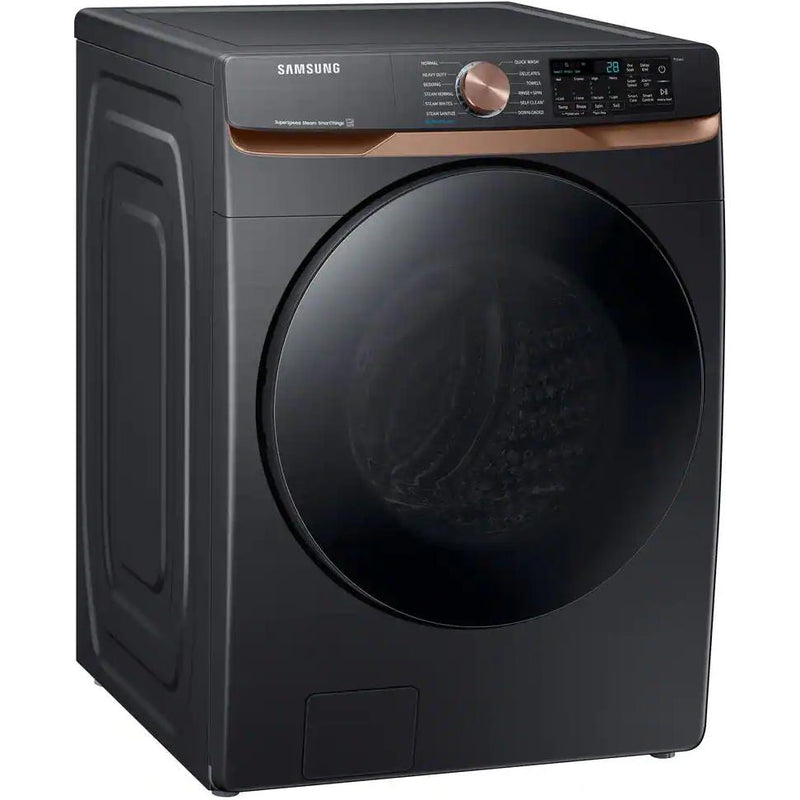  Samsung 5.8 cu. ft. Smart Front Loading Washer with Super Speed Wash and Steam WF50BG8300AV/US IMAGE 3