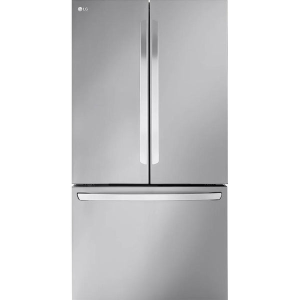  LG 36-inch, 27 cu. ft. Counter-Depth Max French 3-Door Refrigerator with Linear Cooling™ LRFLC2706S IMAGE 1