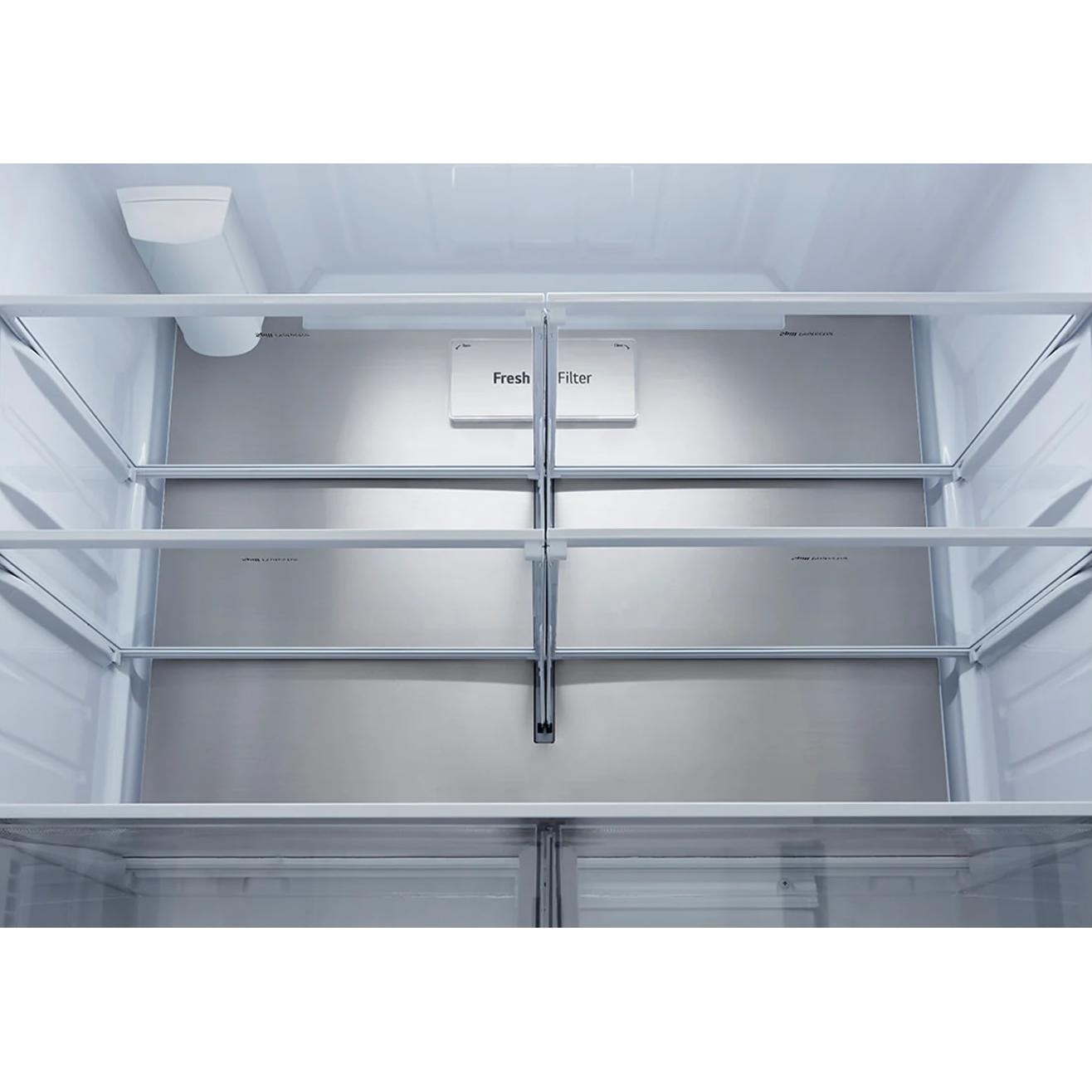  LG 36-inch, 27 cu. ft. Counter-Depth Refrigerator Bottom Freezer Refrigerator LRFLC2706D IMAGE 6