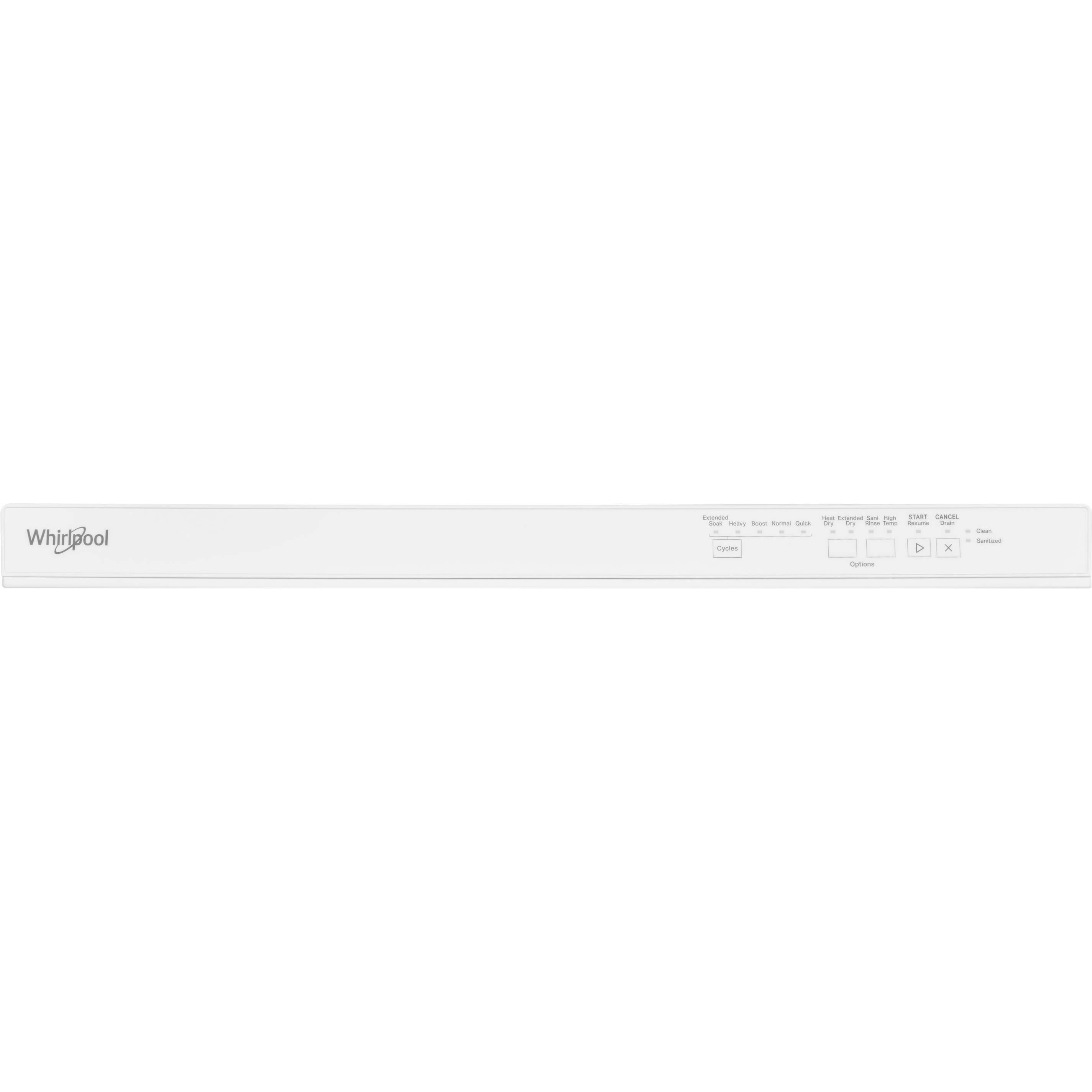  Whirlpool 24-inch Built-in Dishwasher with Boost Cycle WDP540HAMW IMAGE 4
