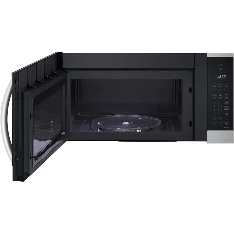  LG 30-inch 1.8 cu. ft. Over-the-Range Microwave Oven with EasyClean® MVEM1825F IMAGE 4