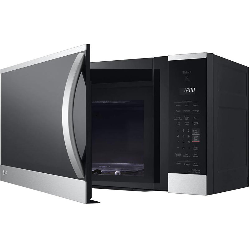 LG 30-inch 1.8 cu. ft. Over-the-Range Microwave Oven with EasyClean® MVEM1825F IMAGE 5