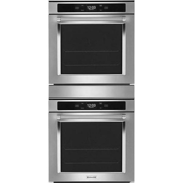  KitchenAid 24-inch, 5.8 cu. ft. Built-in Double Wall Oven with Wi-Fi Connectivity KODC504PPS IMAGE 1