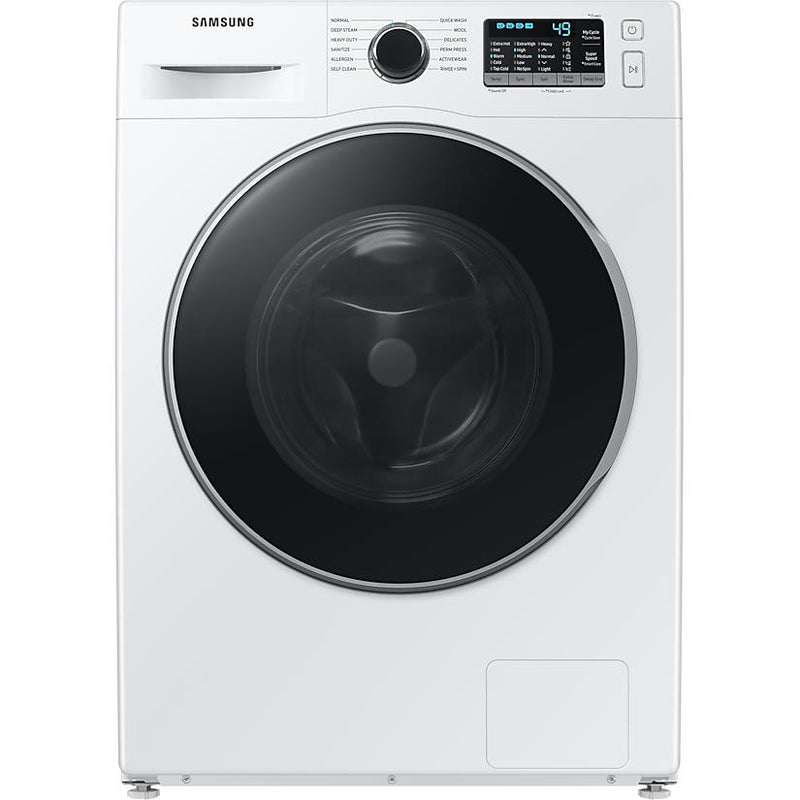  Samsung 2.9 cu. ft. Front Loading Washer with Steam Wash WW25B6800AW/AC IMAGE 1