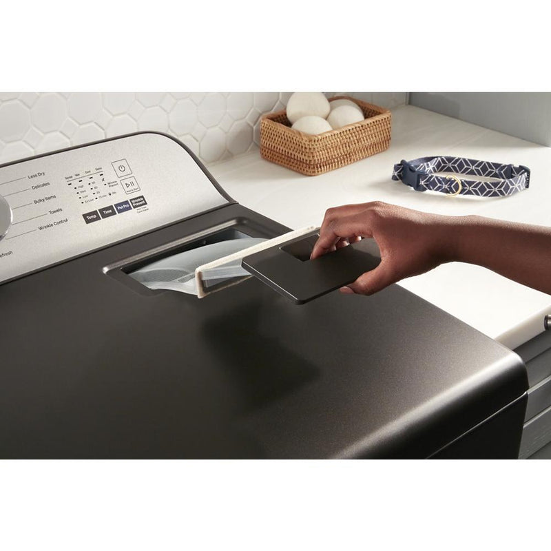  Maytag 7.0 cu. ft. Electric Dryer with Pet Pro Option YMED6500MBK IMAGE 8