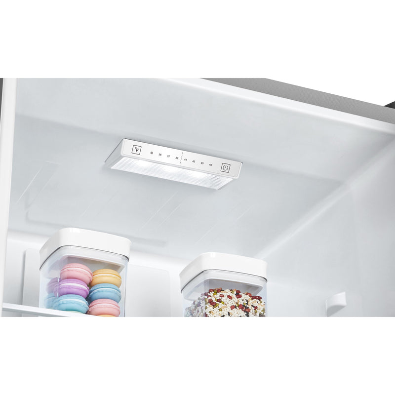 Hisense 23.4-inch, 10.7 cu. ft. Counter-Depth Bottom Freezer Refrigerator RB12A2CSE IMAGE 8
