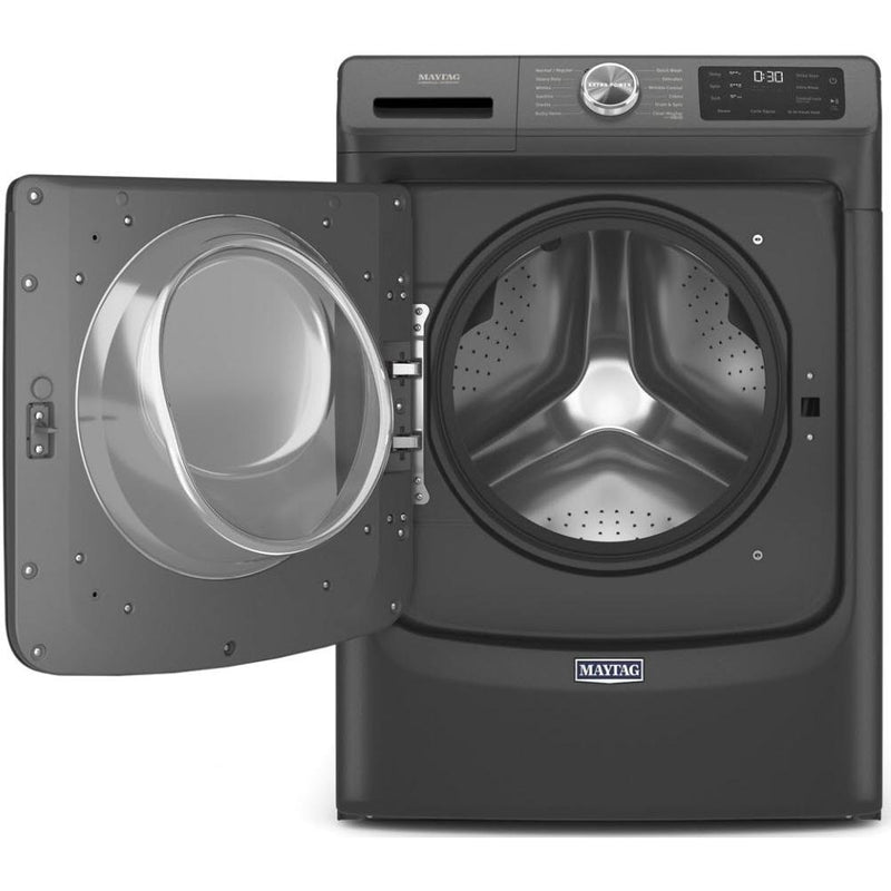  Maytag 5.5 cu. ft. Front Loading Washer with Extra Power button MHW6630MBK IMAGE 2