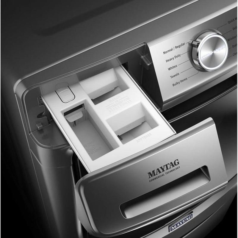  Maytag 5.5 cu. ft. Front Loading Washer with Extra Power button MHW6630MBK IMAGE 7
