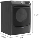 Maytag 7.3 cu. ft. Gas Dryer with Maytag® Commercial Technology MGD6630MBK IMAGE 4