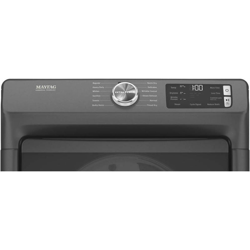  Maytag 7.3 cu. ft., Electric Dryer with Extra Power Quick Dry Cycle YMED6630MBK IMAGE 6