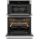  Electrolux 30-inch Combination Wall Oven with Microwave Oven ECWM3012AS IMAGE 2