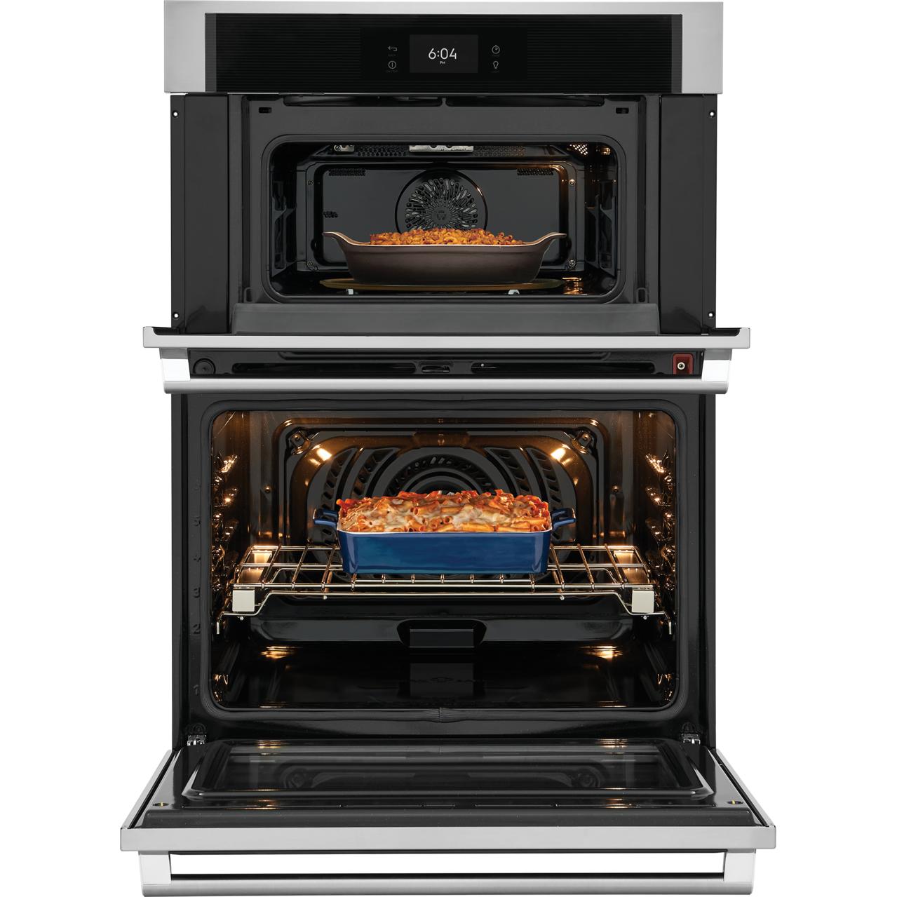  Electrolux 30-inch Combination Wall Oven with Microwave Oven ECWM3012AS IMAGE 3