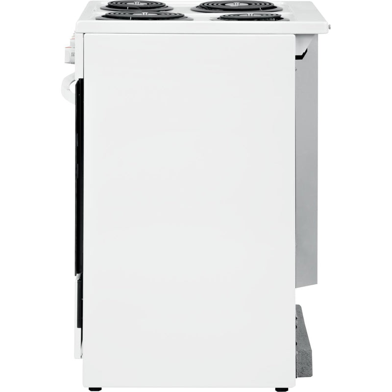  Frigidaire 24-inch Freestanding Electric Range with Convection Technology FCFC241CAW IMAGE 5