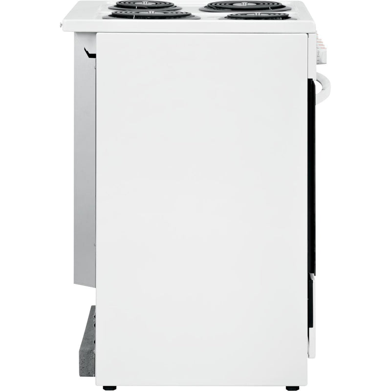  Frigidaire 24-inch Freestanding Electric Range with Convection Technology FCFC241CAW IMAGE 6
