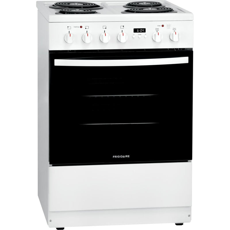  Frigidaire 24-inch Freestanding Electric Range with Convection Technology FCFC241CAW IMAGE 7