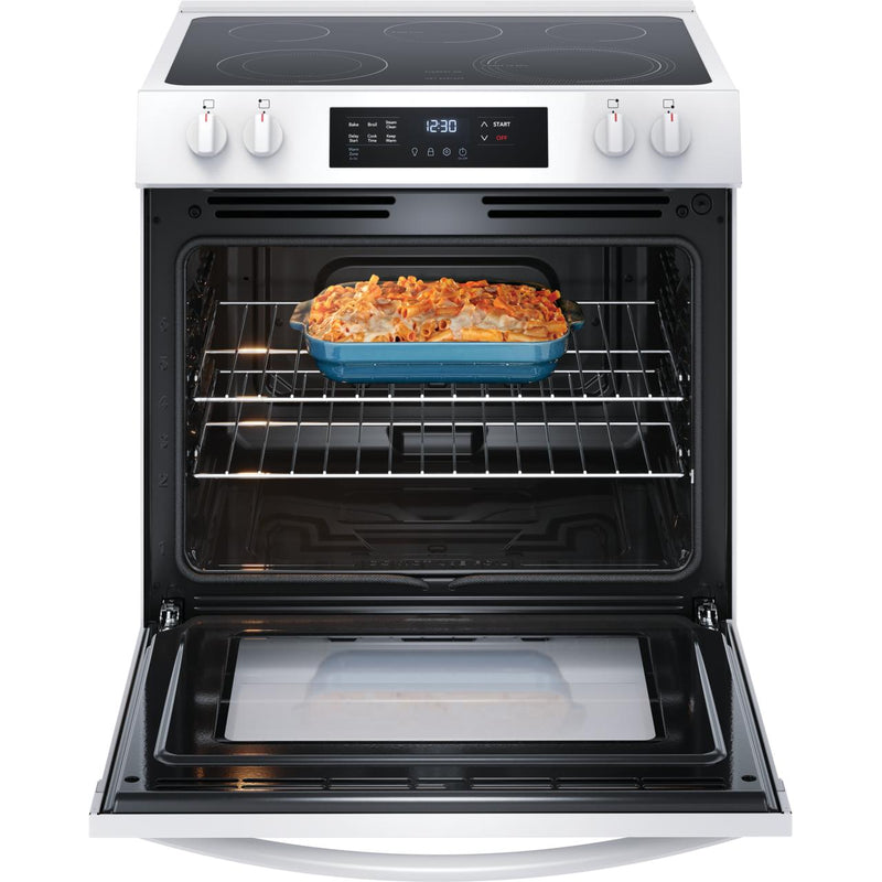  Frigidaire 30-inch Electric Range FCFE306CAW IMAGE 2