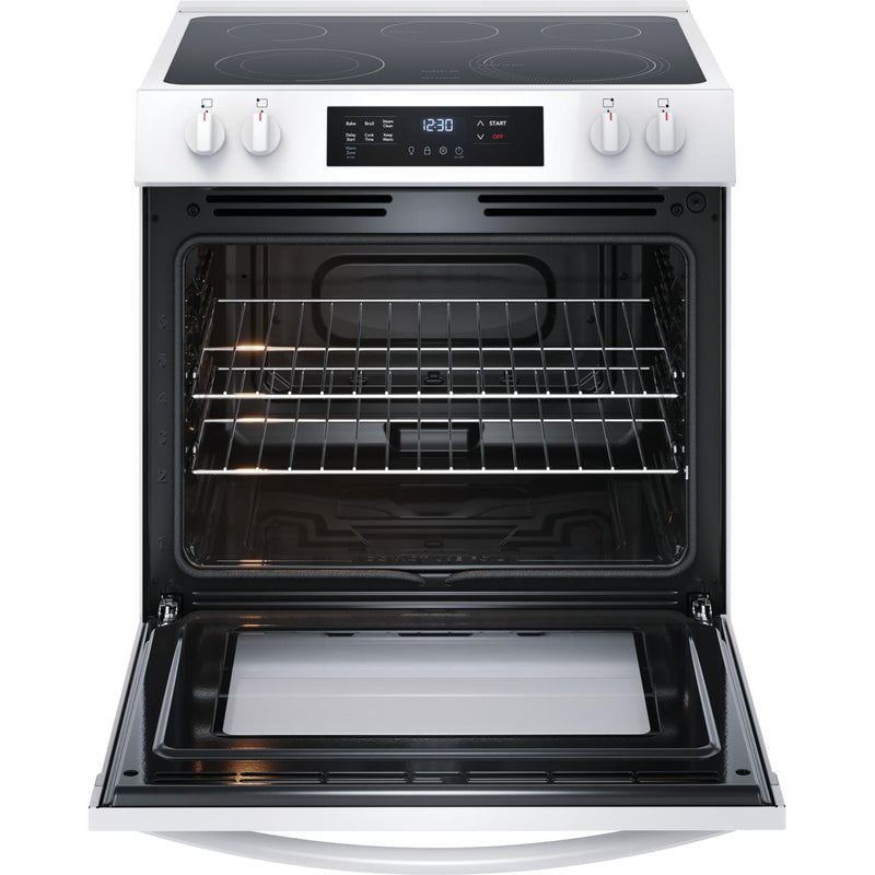  Frigidaire 30-inch Electric Range FCFE306CAW IMAGE 3