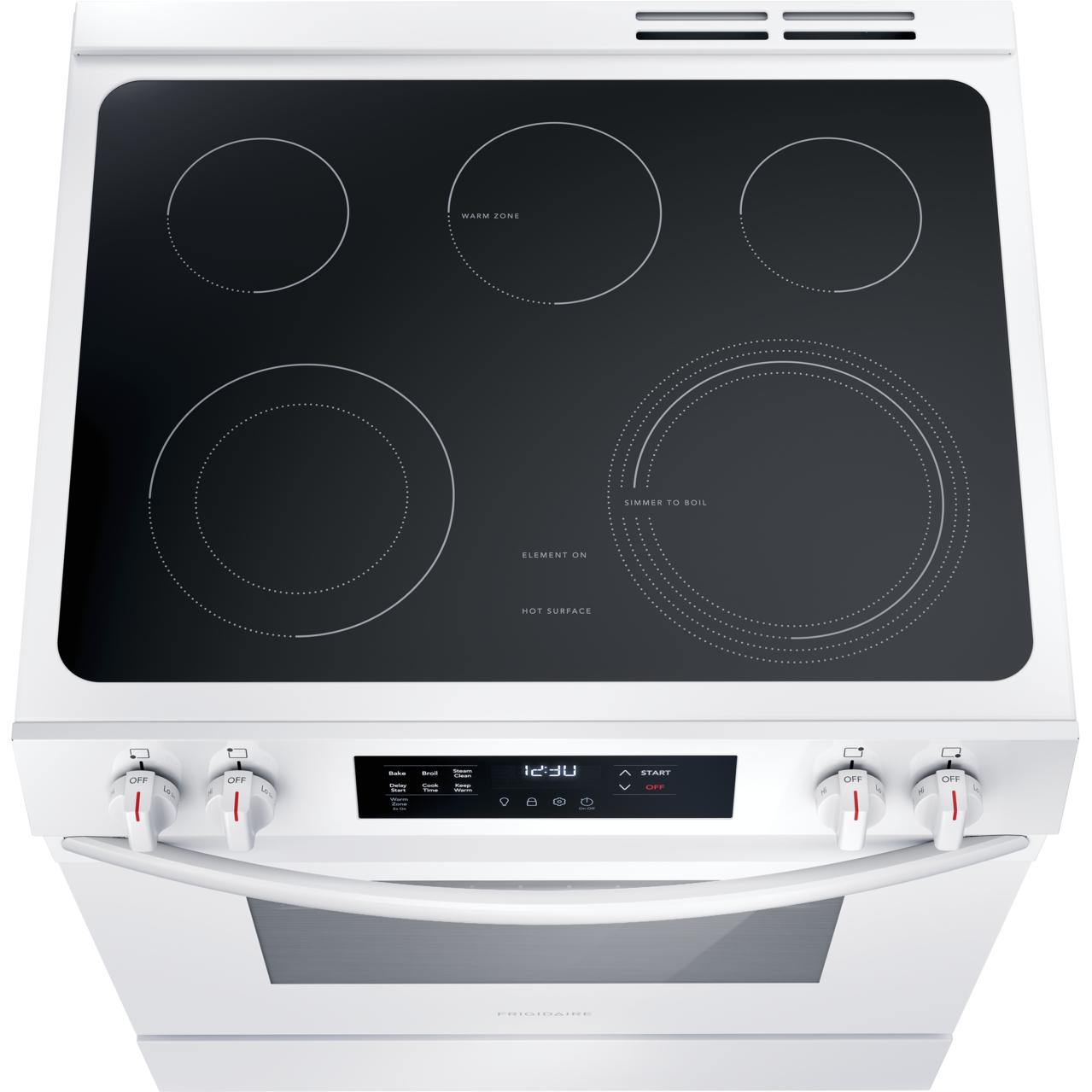  Frigidaire 30-inch Electric Range FCFE306CAW IMAGE 4