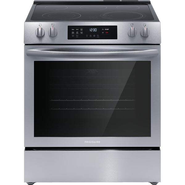  Frigidaire 30-inch Freestanding Electric Range with EvenTemp™ FCFE308CAS IMAGE 1